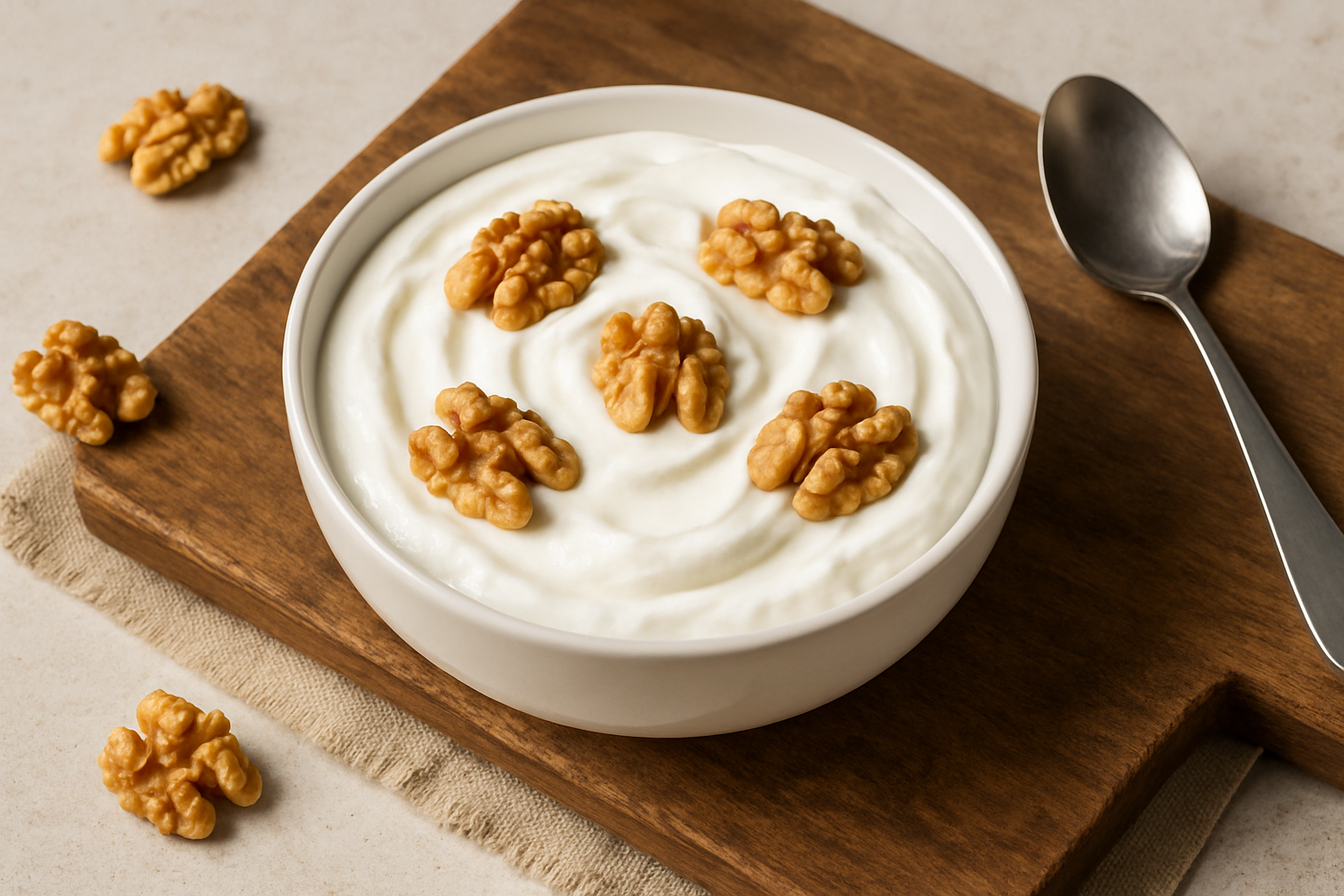 گردو با ماست چکیده